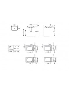 Lavabo De Encimera Roca... 2