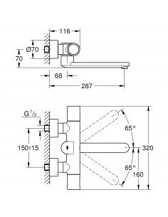 Codo Salida Grohe Essence... 2
