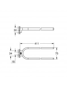 Bbrazo De Ducha Grohe Pared... 2