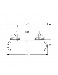 Toma Agua Con Soporte Grohe... 2