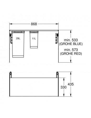 Grohe discount eurocube cocina