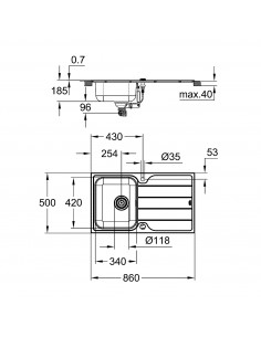 Grifería Empotrable Grohe... 2