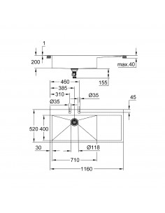 Grifería Empotrable Lav... 2