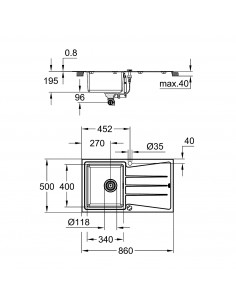 Grifería Empotrable Lav... 2