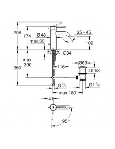 Grifería De Lavabo Grohe... 2