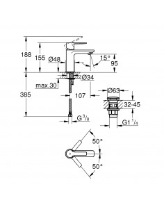 Grifería De Lavabo Grohe... 2