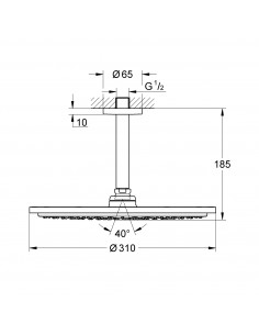 Rociador De Techo Grohe 1v... 2