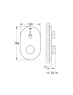 Grifería Empotrable 2v... 2