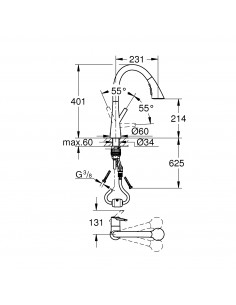 Grifería De Fregadero Grohe... 2