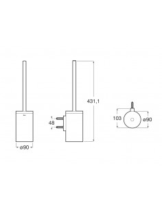 Comprar ESPEJO AUMENTO 2 S/ LUZ HOTEL S 2.0 CROMO ROCA