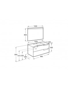 Pack Roca Aleyda 2 Cajones... 2