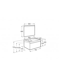 Pack Roca Ona 1 Cajón Verde... 2