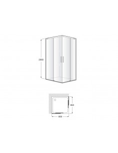 Mampara Vr Roca Naray 23 L2... 2