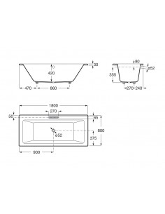 Bañera Roca Vythos´22... 2