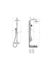 Columna De Ducha Roca... 2