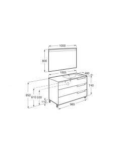 Pack Roca Aleyda 3 Cajones... 2