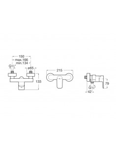 Grifería De Ducha Roca Cala... 2