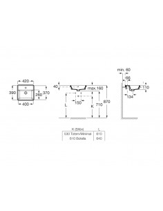 Lavabo De Encimera Roca The... 2