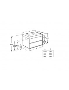 Mueble + Lavabo Roca... 2