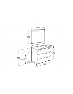 Pack Roca Aleyda 3 Cajones... 2