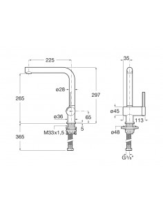 Grifería De Fregadero Roca... 2