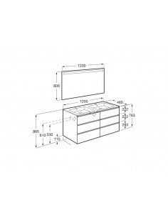 Pack Roca The Gap 3 Cajones... 2