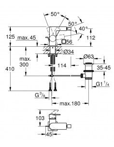 Grifería De Bidé Grohe... 2