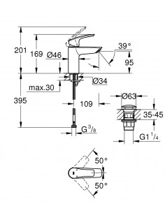 Grifería De Lavabo Grohe... 2
