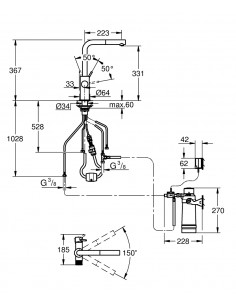 Sistema Grohe Blue Pure Minta 2