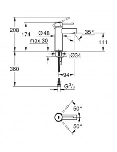 Grifería De Lavabo Grohe... 2