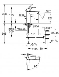 Grifería De Lavabo Grohe... 2