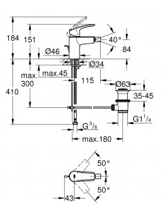 Grifería De Bidé Grohe... 2