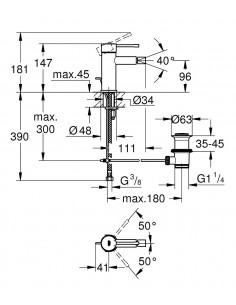 Grifería De Bidé Grohe... 2