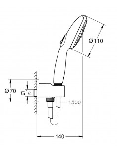 Ducha Con Soporte Grohe... 2