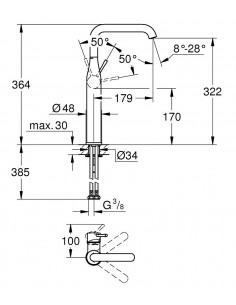 Grifería De Lavabo Grohe... 2