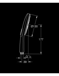 Teleducha Grohe Rainshower... 2