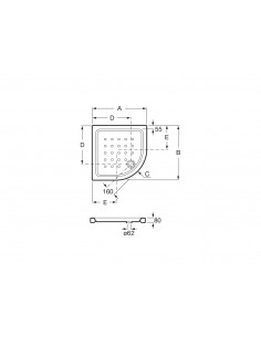 Plato Ducha Angular Roca... 2