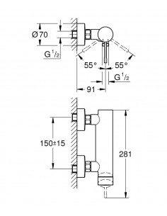 Ducha Ext Grohe Essence 2