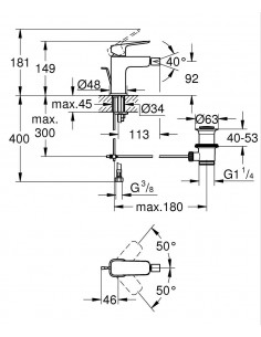 Grifería De Bidé Grohe... 2