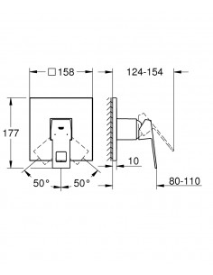 Grifería Empotrable 1v... 2