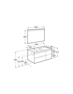 Mueble + Lavabo Roca The... 2