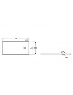 Plato Ducha Roca Terran 23... 2