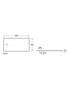 Plato Ducha Roca Cratos... 2
