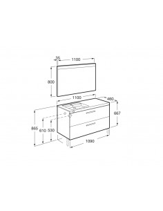 Pack Roca Prisma 2 Cajones... 2