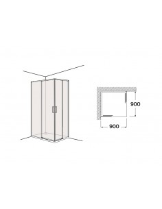 Mampara Vr Roca Ura-n 2l2... 2