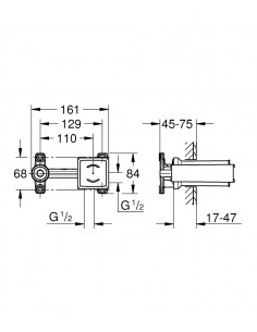 Cuerpo Empotrable Grohe P... 2