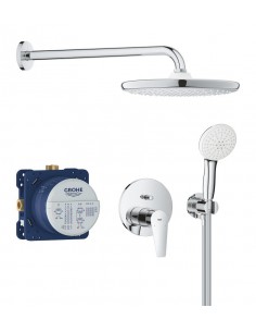 Conj Empotrable Ducha Mural...