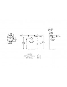 Lavabo De Encimera Roca The... 2