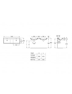 Lavabo Mural Roca The Gap... 2