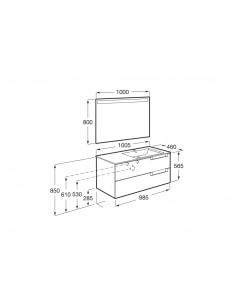 Pack Roca Aleyda 2 Cajones... 2